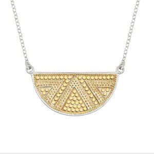 Half Moon Pendant Necklace